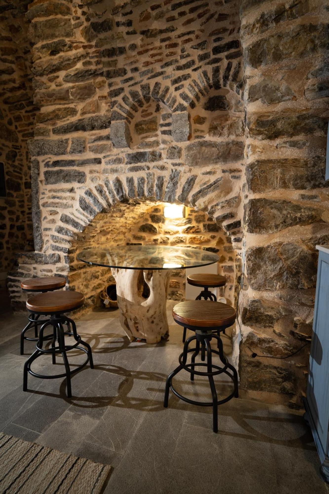 Byzantine Home In The Castle Mesta Bagian luar foto
