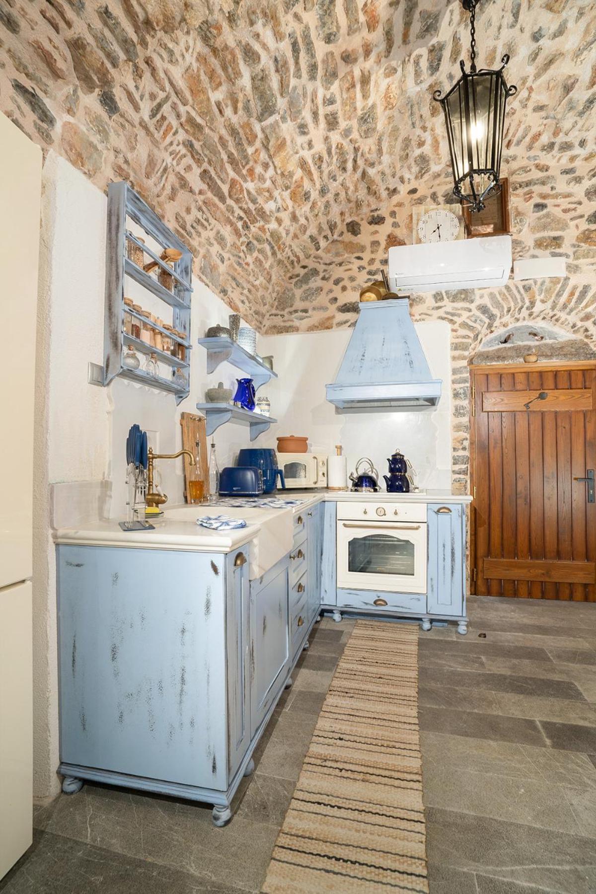 Byzantine Home In The Castle Mesta Bagian luar foto