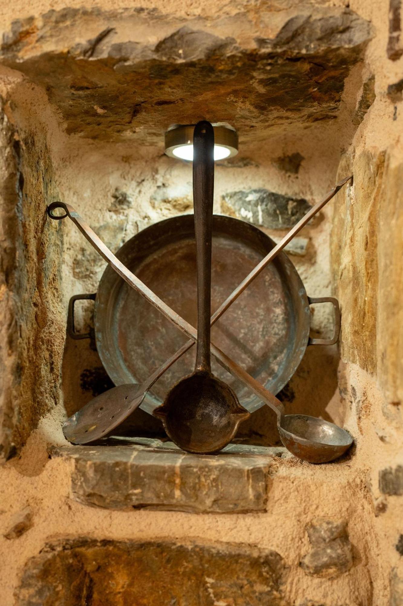 Byzantine Home In The Castle Mesta Bagian luar foto