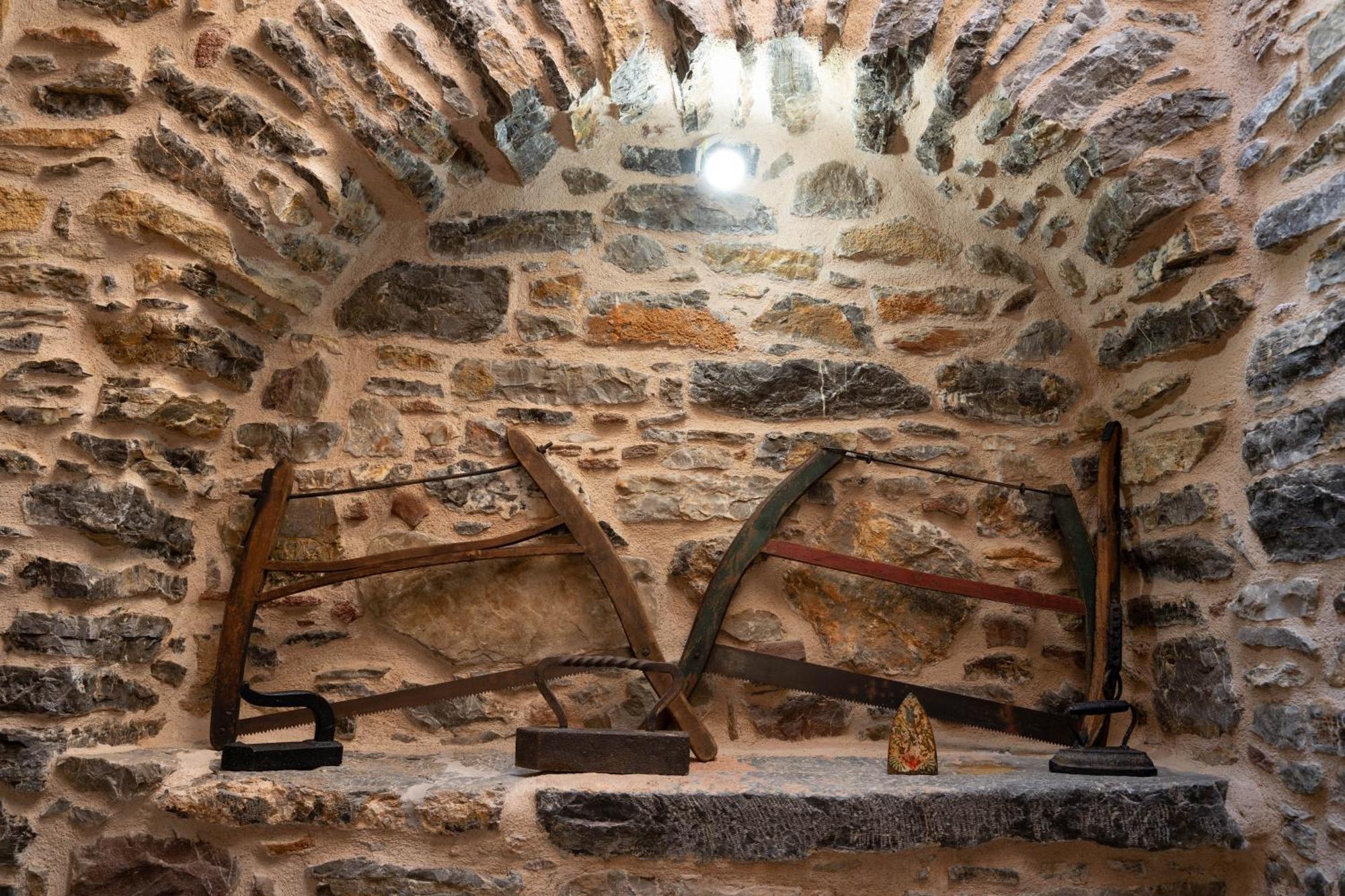 Byzantine Home In The Castle Mesta Bagian luar foto