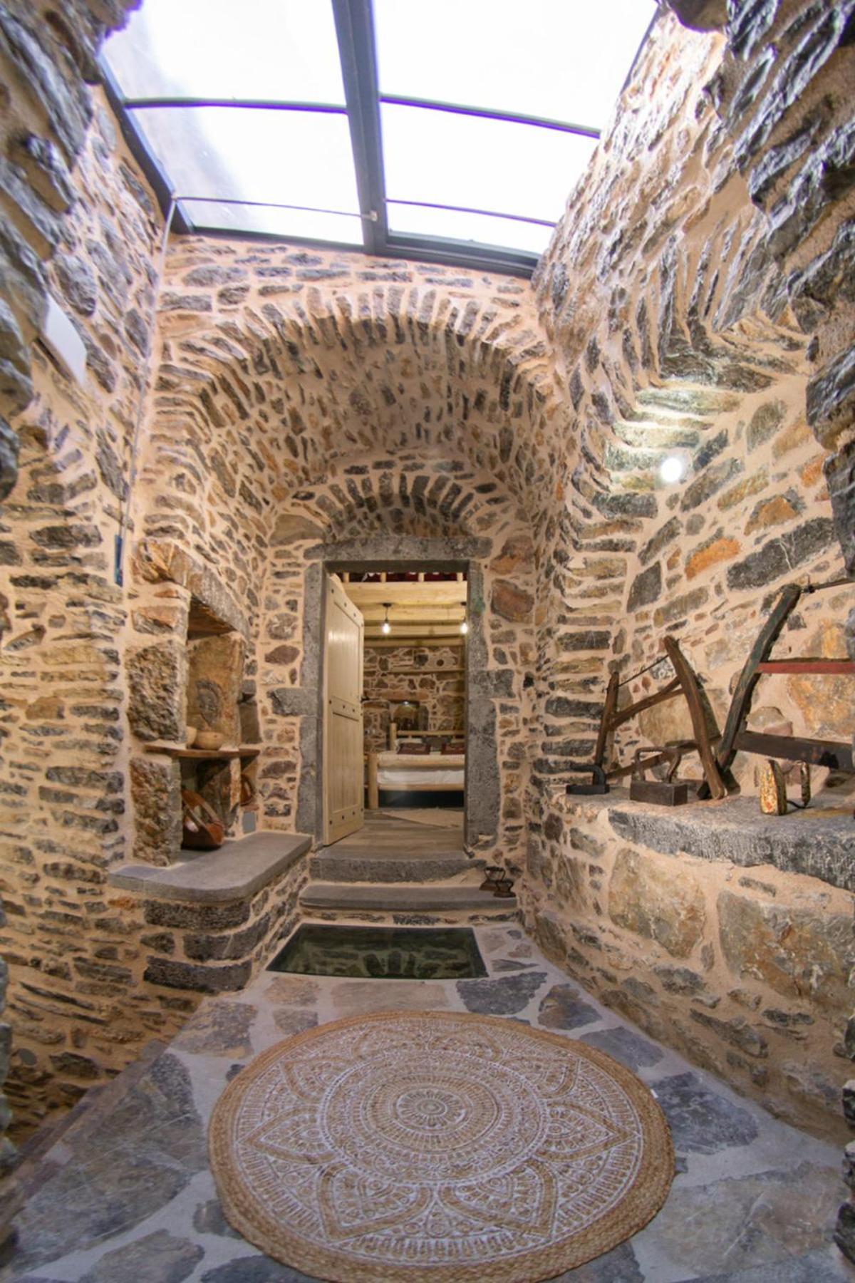 Byzantine Home In The Castle Mesta Bagian luar foto
