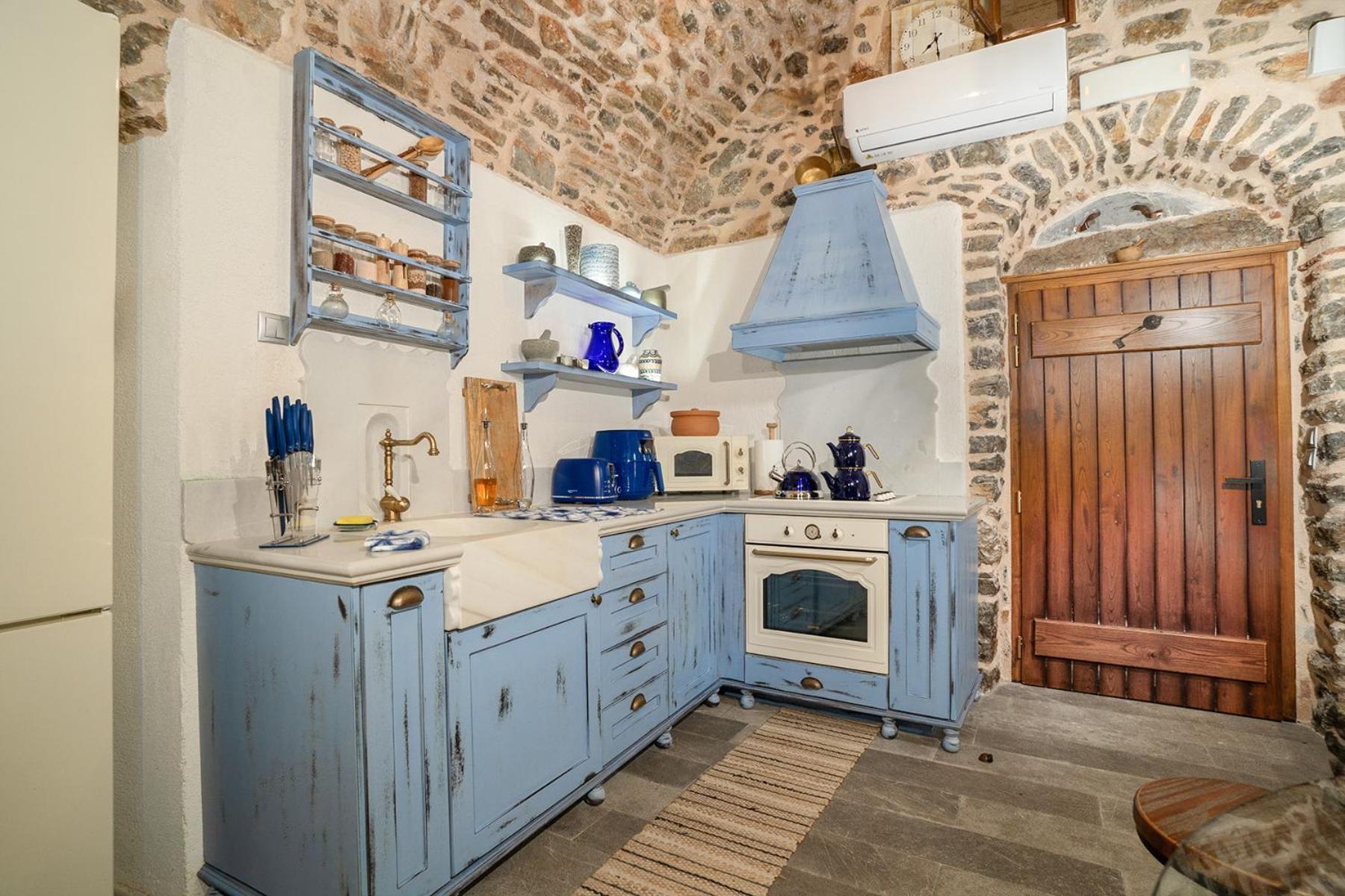 Byzantine Home In The Castle Mesta Bagian luar foto