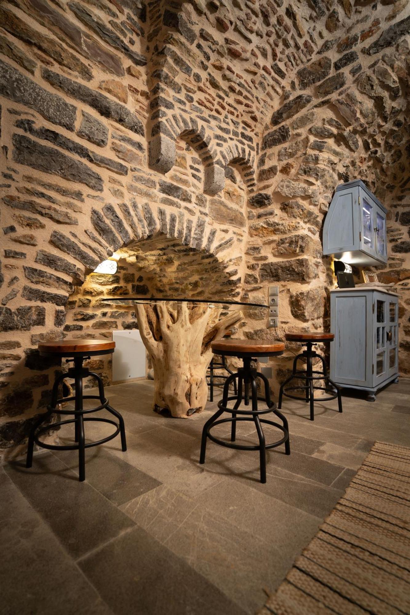 Byzantine Home In The Castle Mesta Bagian luar foto