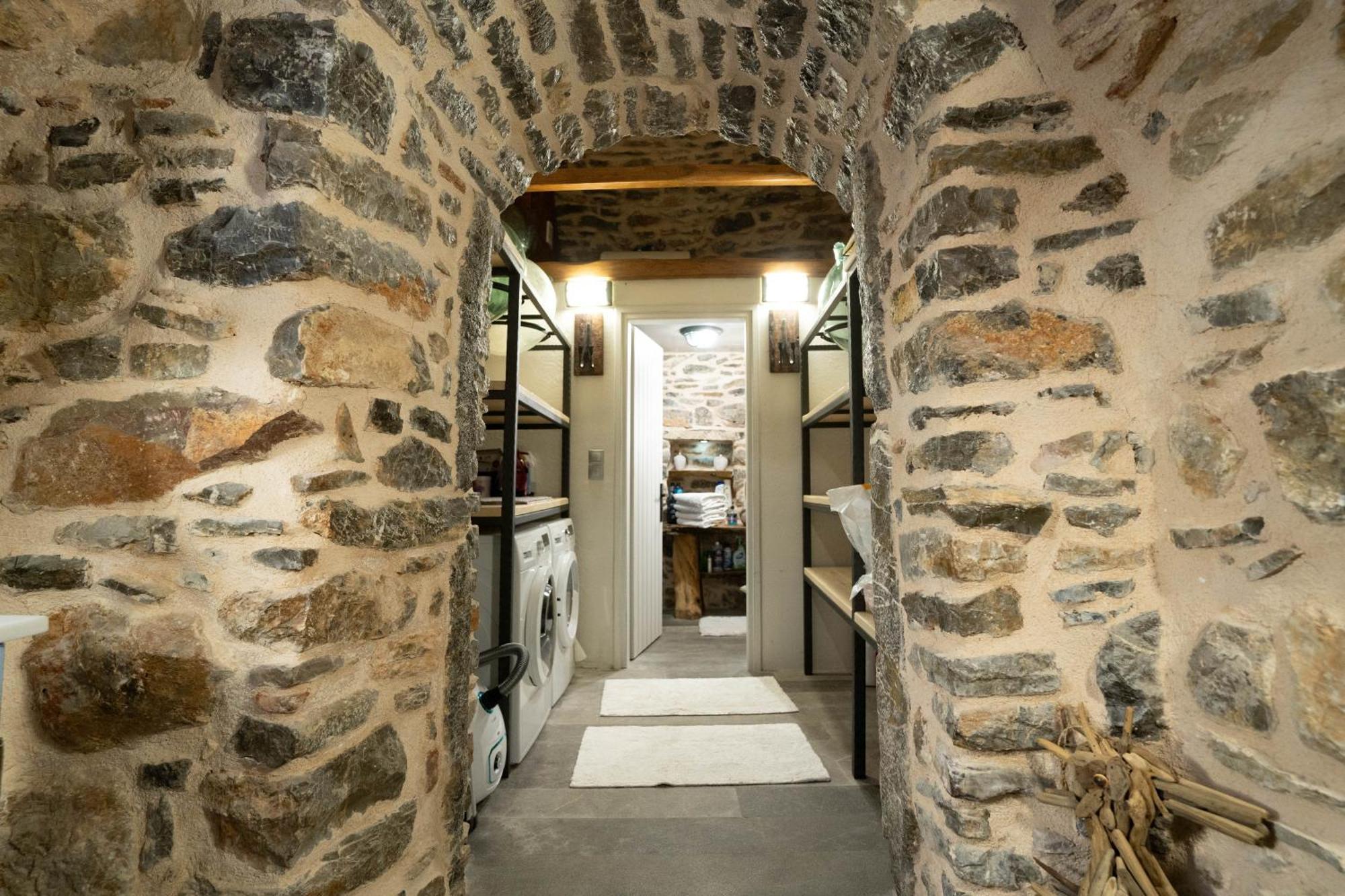 Byzantine Home In The Castle Mesta Bagian luar foto